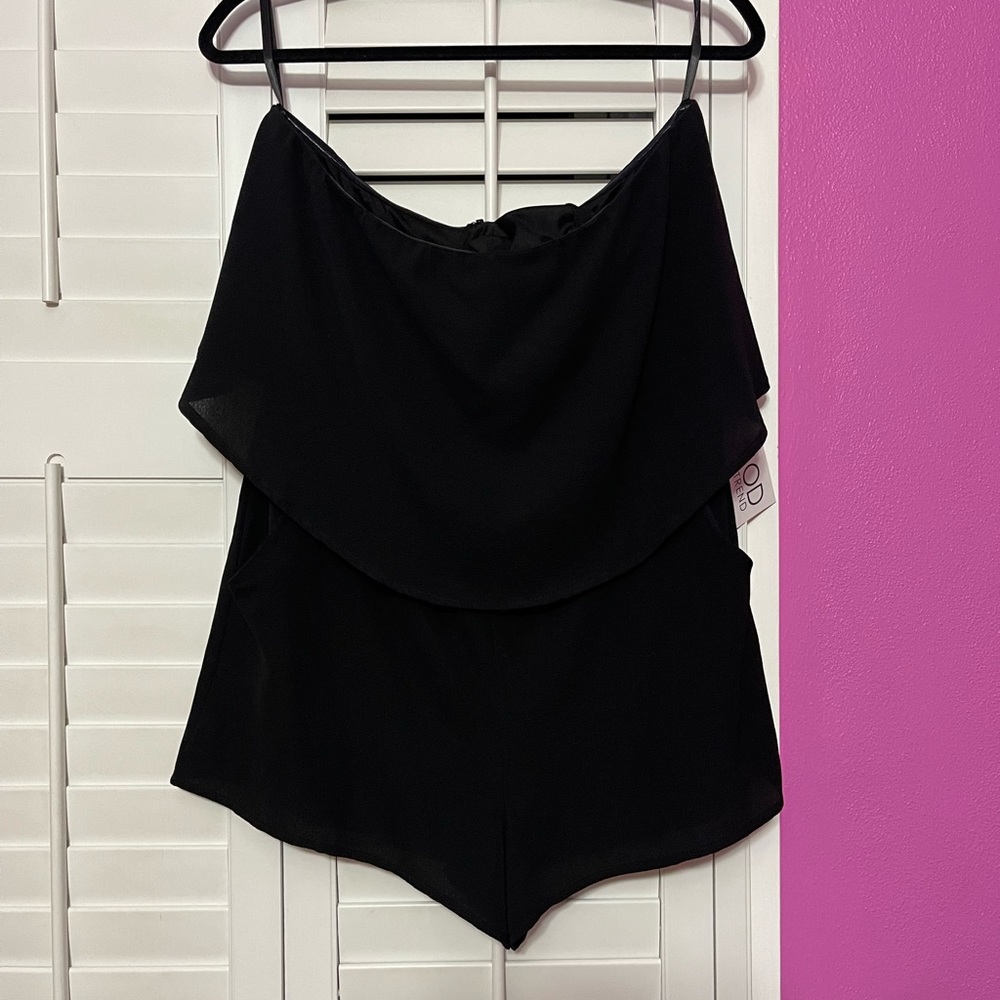 Strapless Romper